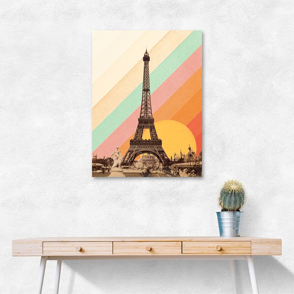 Eiffel Tower Rainbow