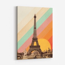 Eiffel Tower Rainbow