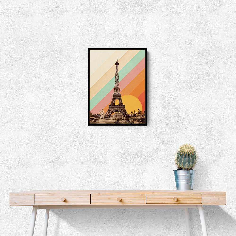 Eiffel Tower Rainbow