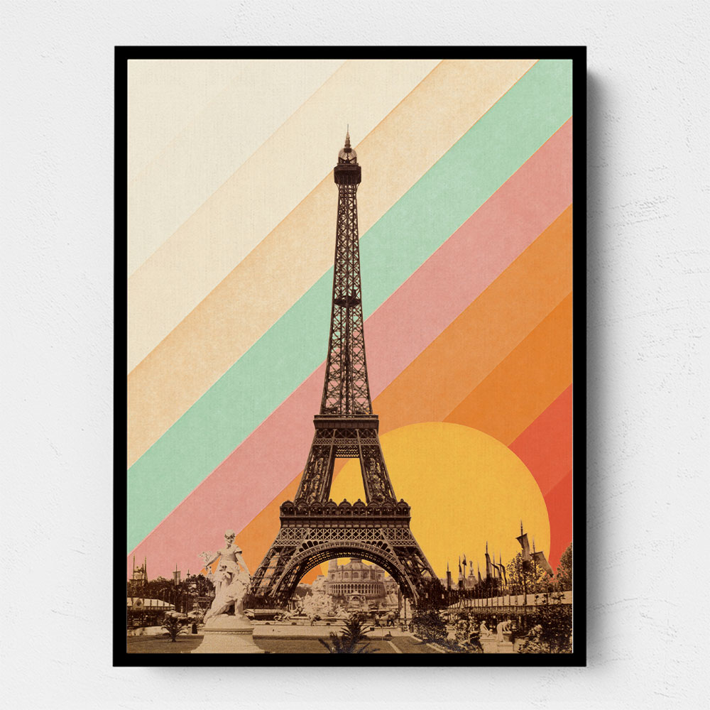 Eiffel Tower Rainbow