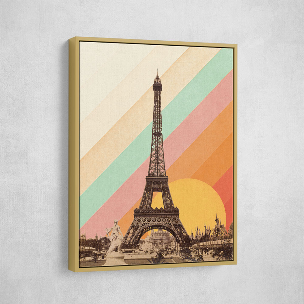 Eiffel Tower Rainbow