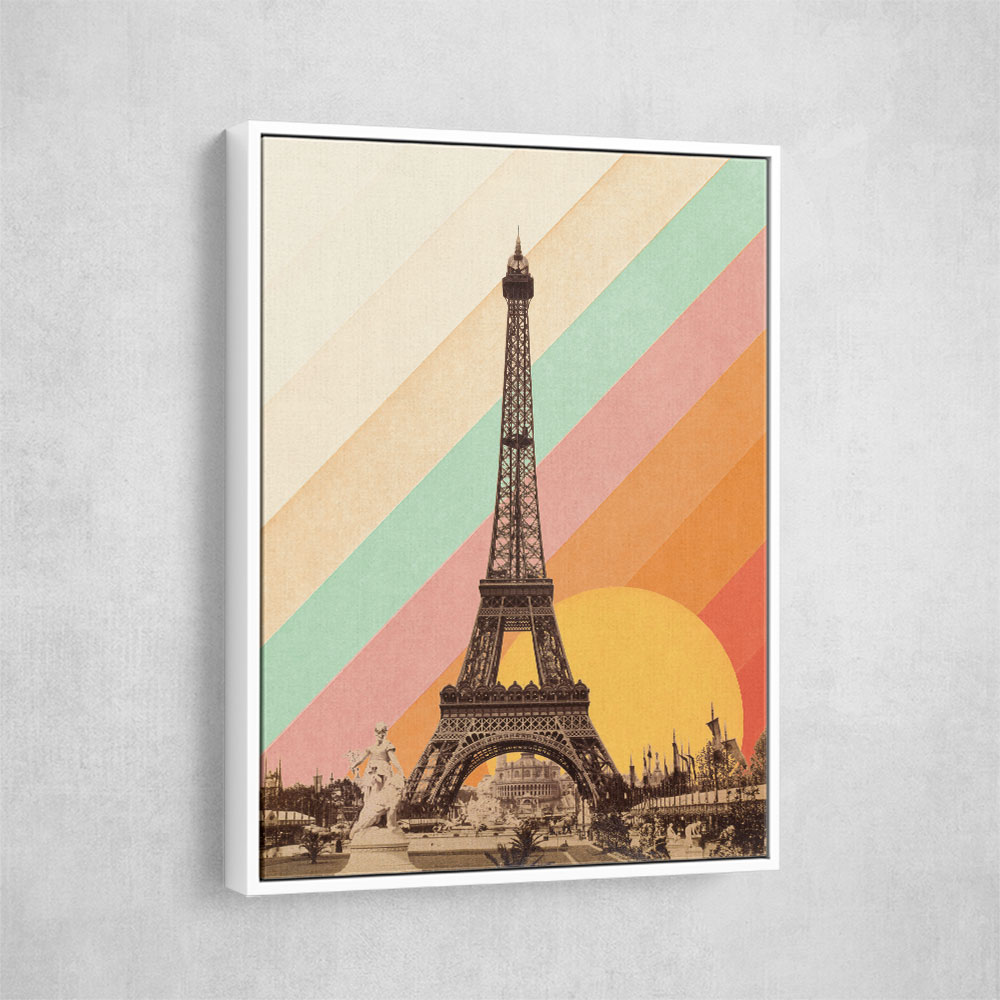 Eiffel Tower Rainbow