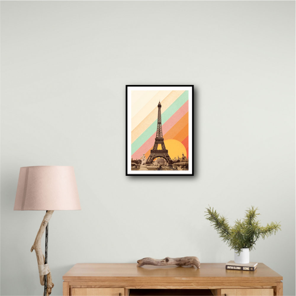 Eiffel Tower Rainbow