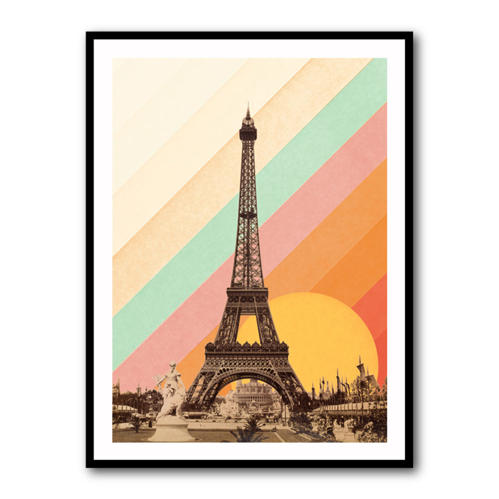 Eiffel Tower Rainbow