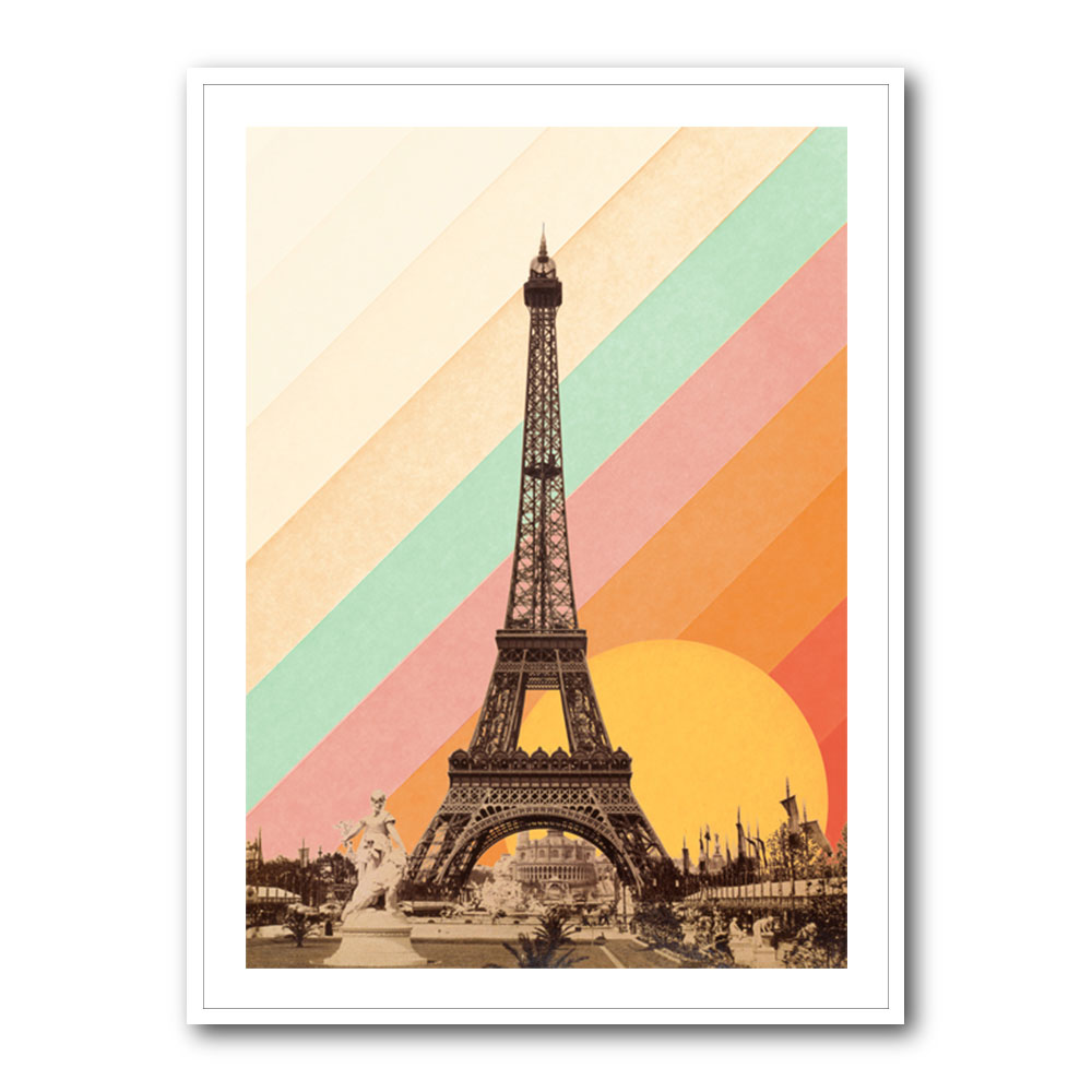 Eiffel Tower Rainbow