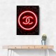 Chanel Logo Neon Style