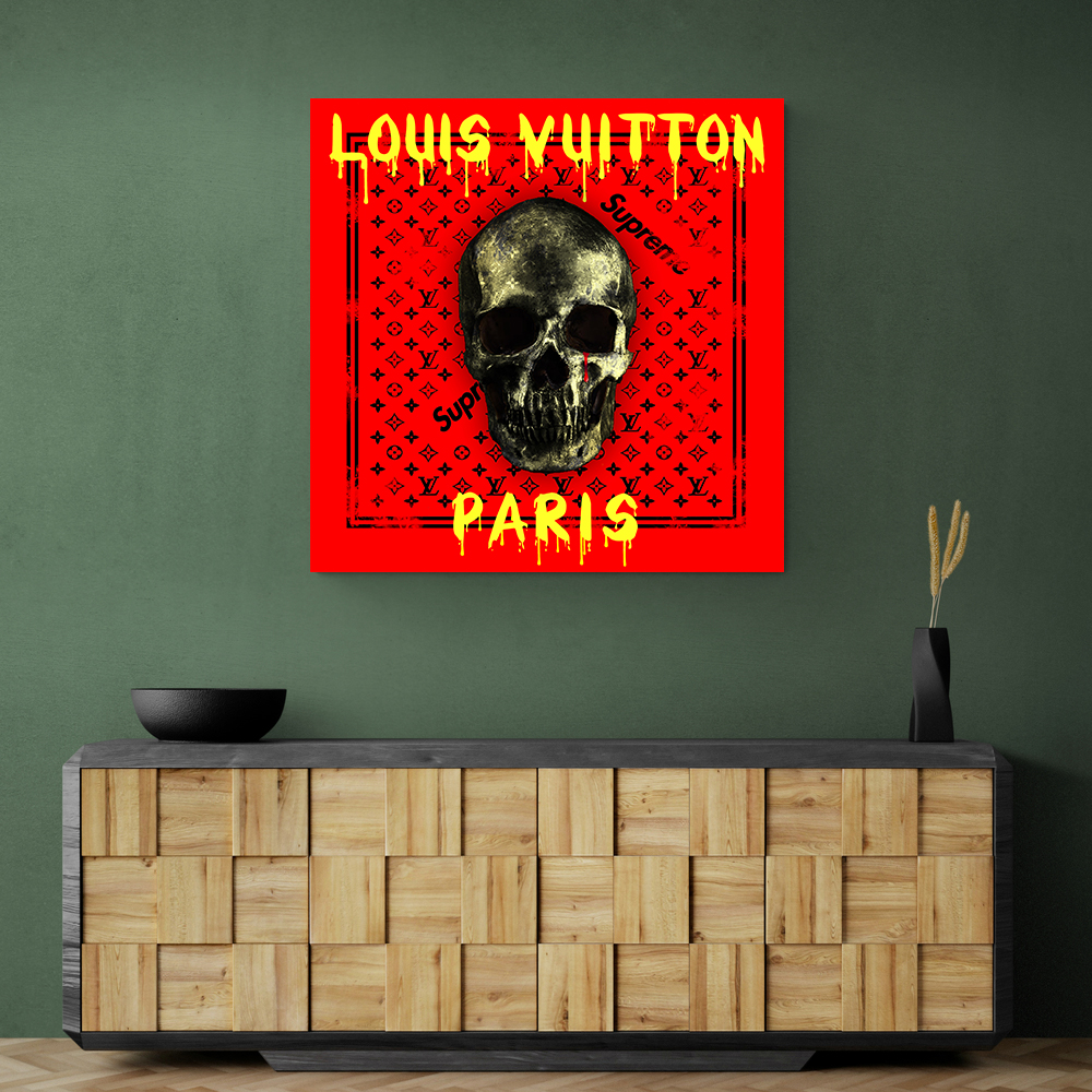 Supreme Louis Vuitton Wall Art, Splash of Arts