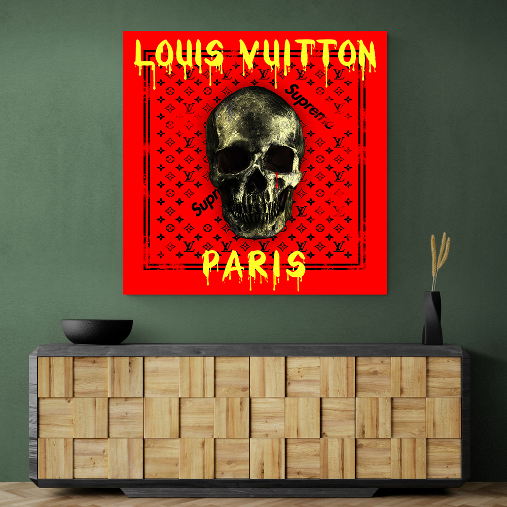 Louis Vuitton Supreme Skull