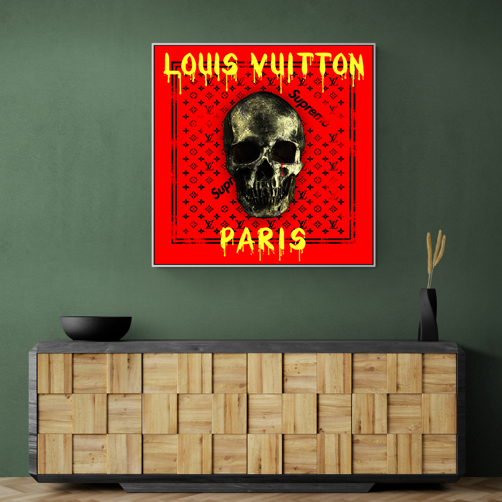 Louis Vuitton Supreme Skull