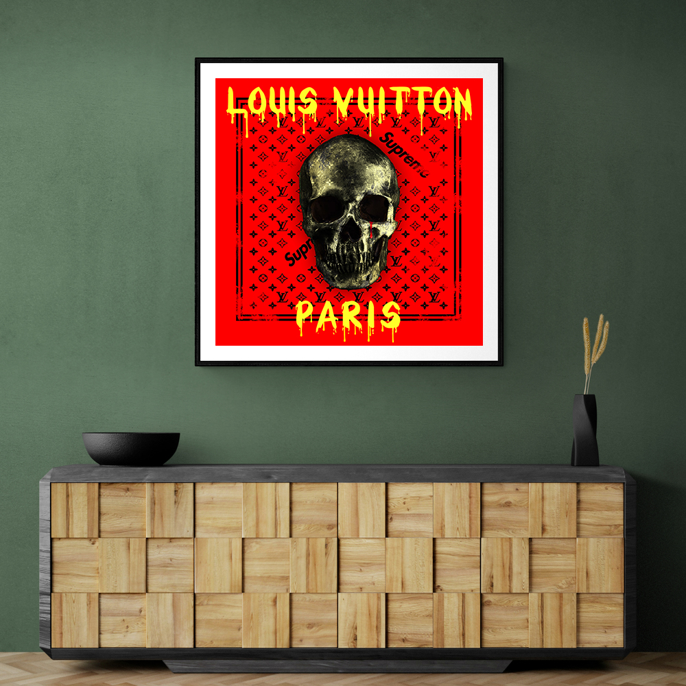 Louis Vuitton Supreme Skull