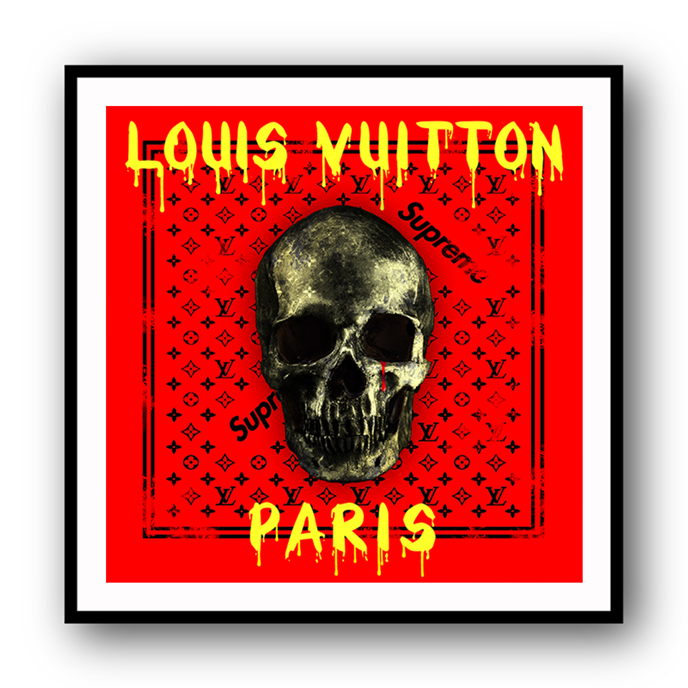 Louis Vuitton Supreme Skull