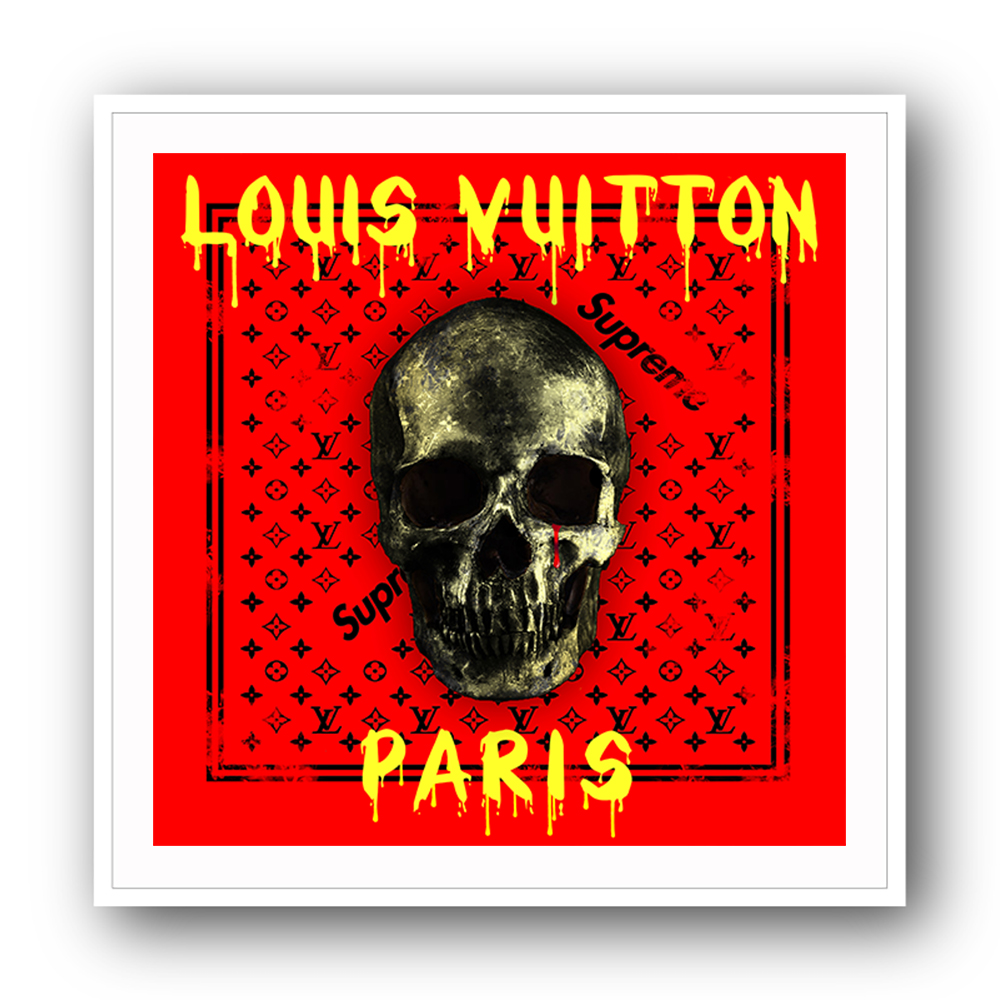 Louis Vuitton Supreme Skull Louis Vuitton Supreme Skull