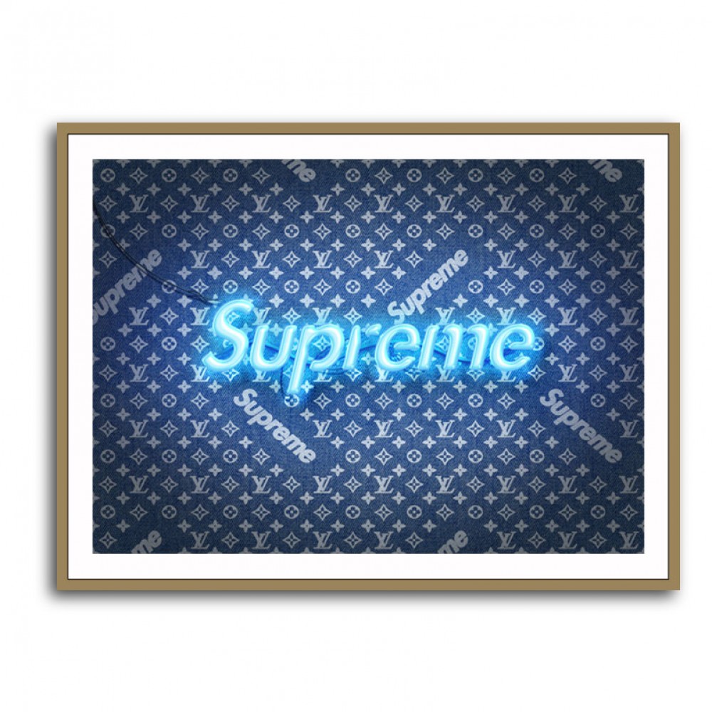 Supreme Louis Vuitton Background