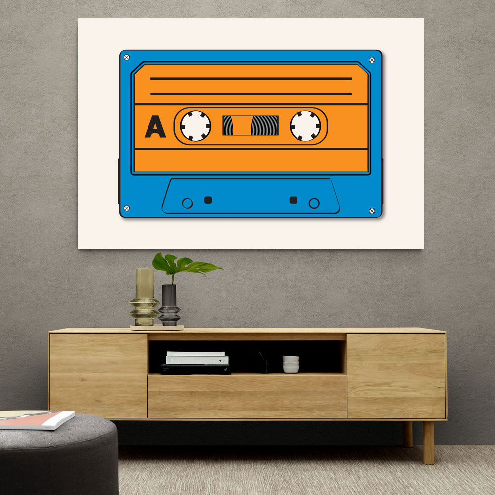 Blue Tape Cassette