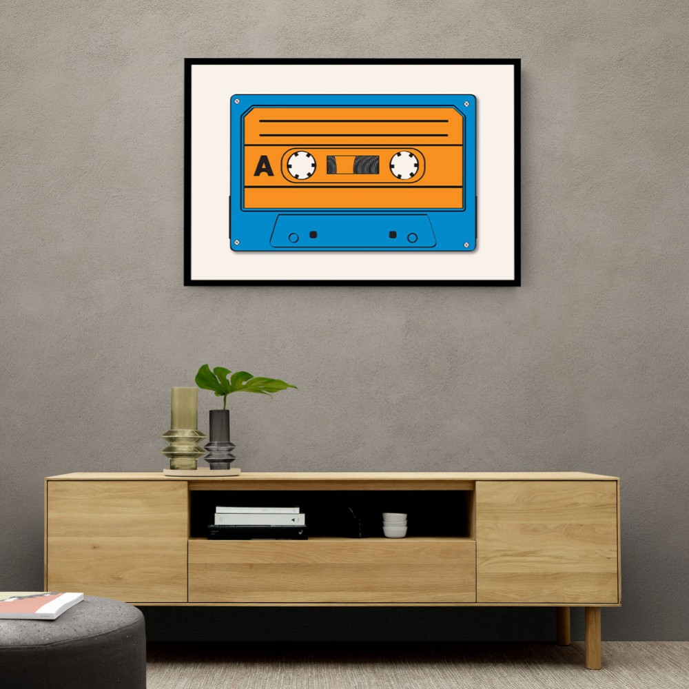 Blue Tape Cassette