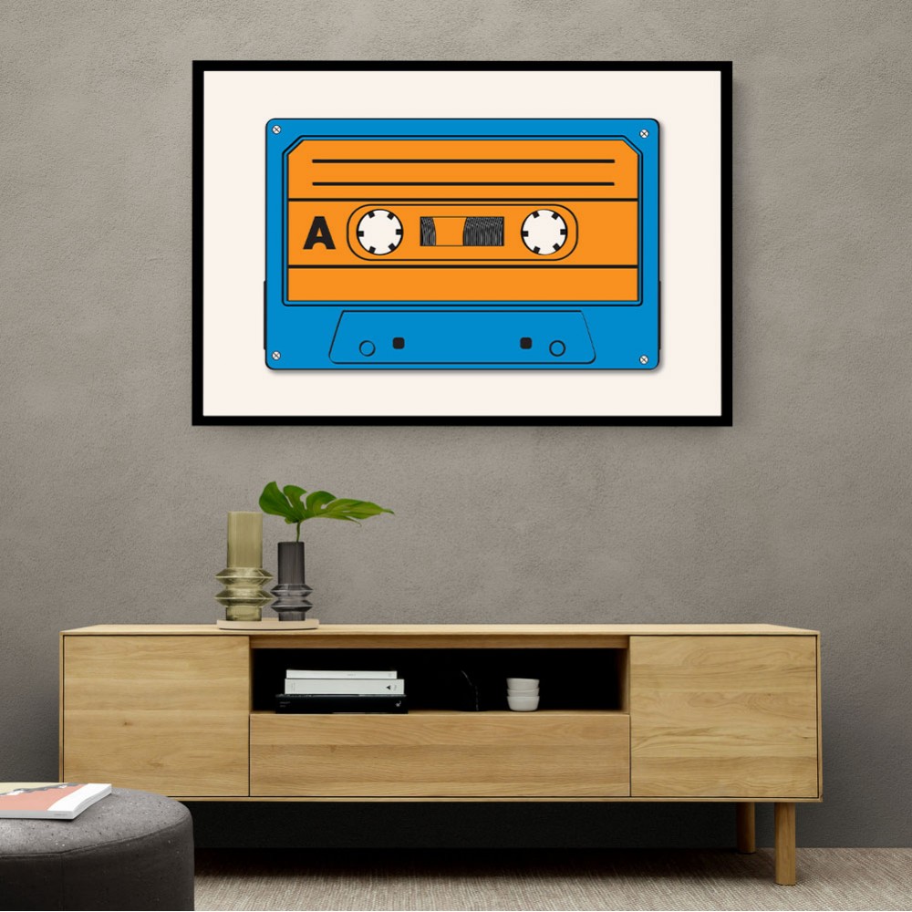 Blue Tape Cassette