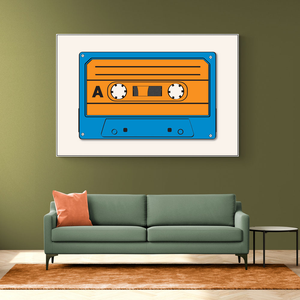 Blue Tape Cassette