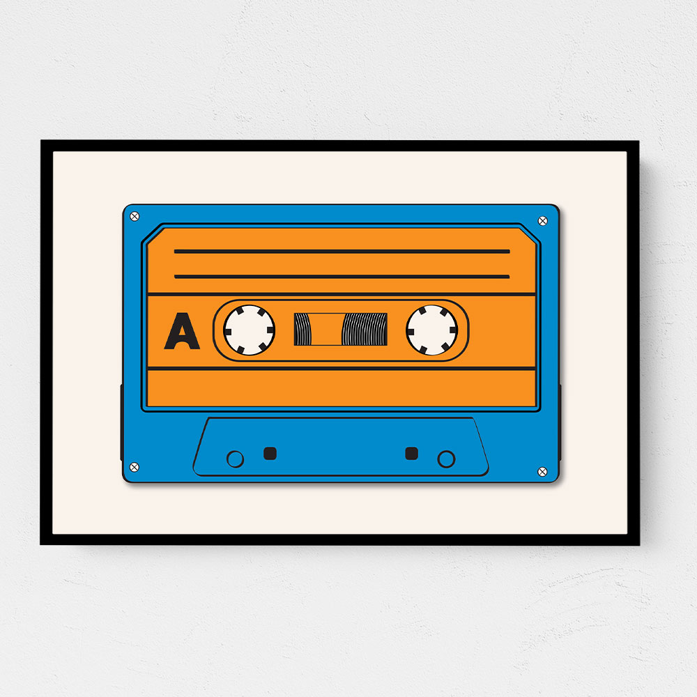 Blue Tape Cassette