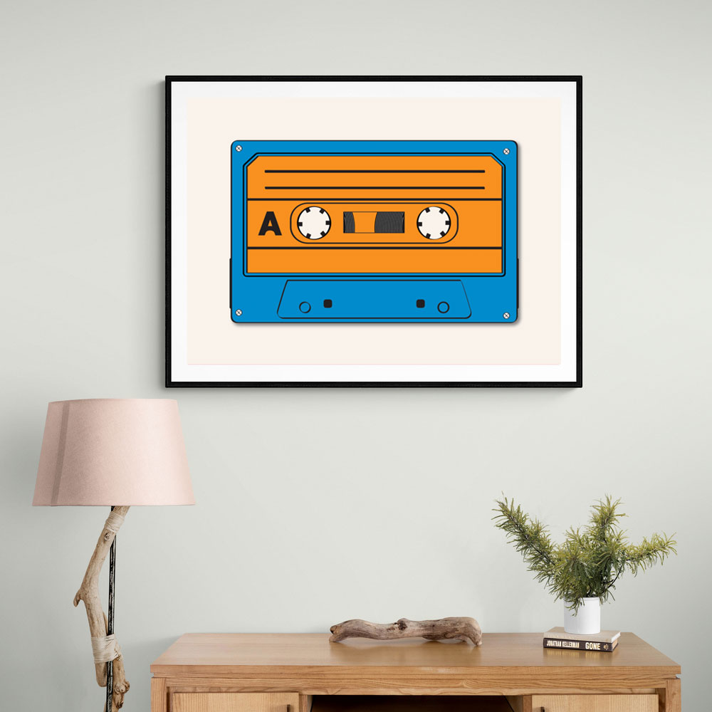 Blue Tape Cassette