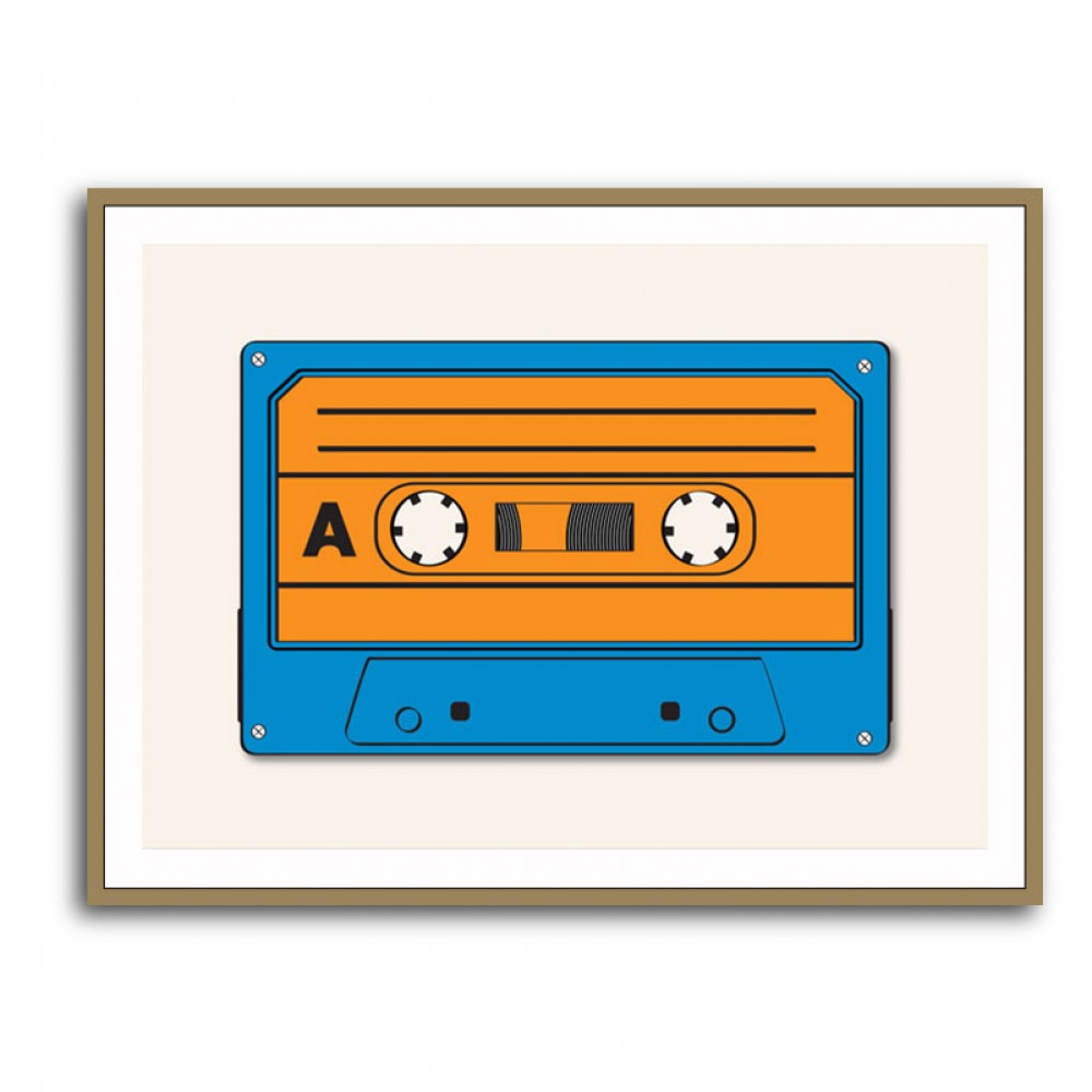 Blue Tape Cassette