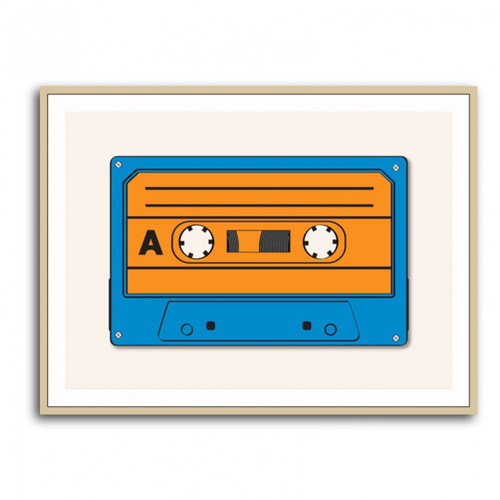 Blue Tape Cassette