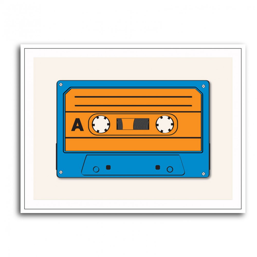 Blue Tape Cassette