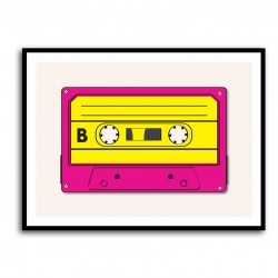 Pink Tape Cassette