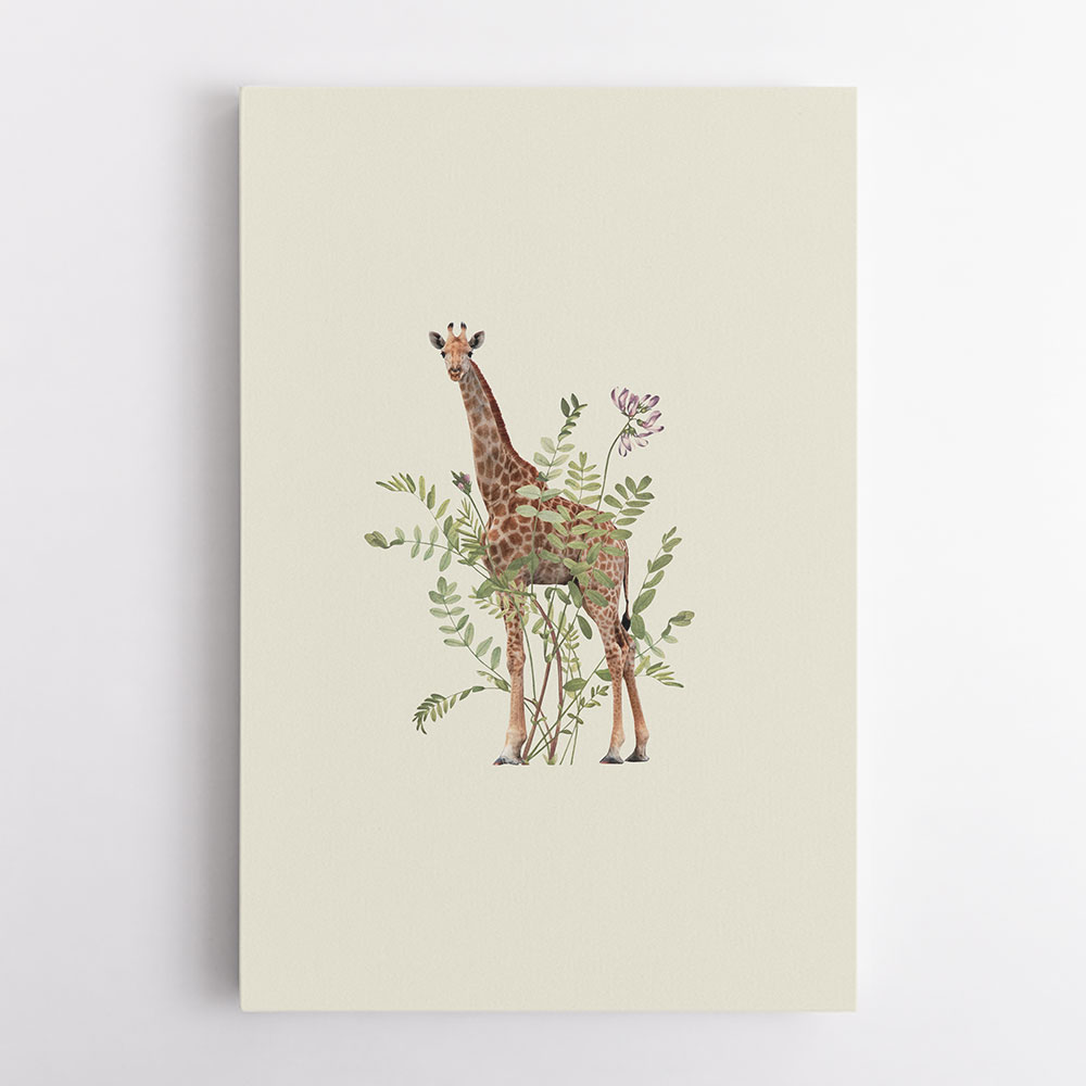 Floral Giraffe