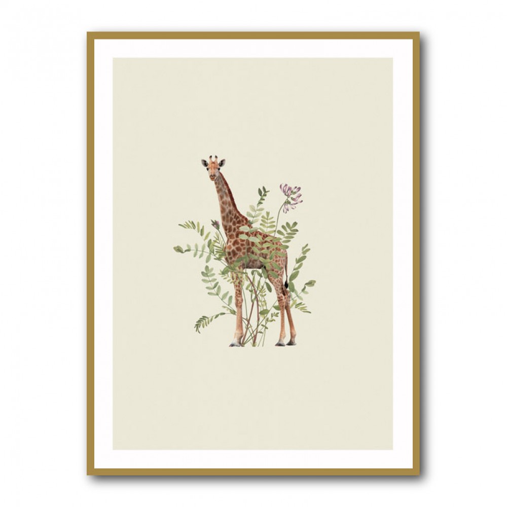 Floral Giraffe