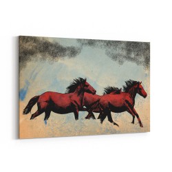 Horses Wall Art
