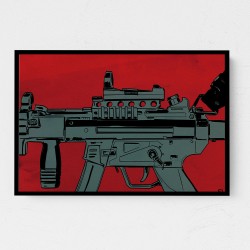 Weapon Wall Art
