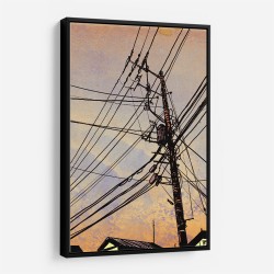 Wires 01 Wall Art