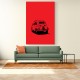 500 In Red Wall Art 500 In Red Wall Art