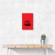 500 In Red Wall Art 500 In Red Wall Art