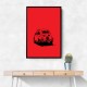 500 In Red Wall Art 500 In Red Wall Art