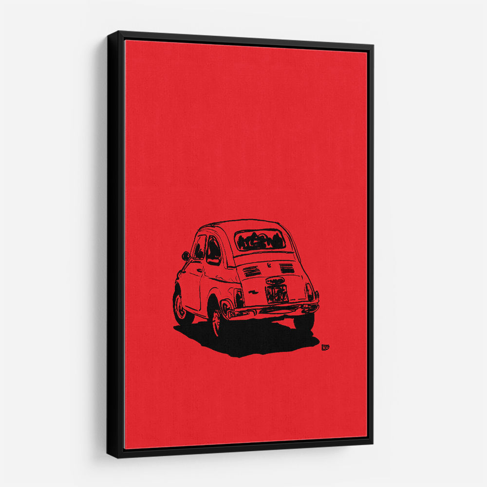 500 In Red Wall Art 500 In Red Wall Art
