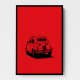 500 In Red Wall Art 500 In Red Wall Art