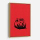 500 In Red Wall Art 500 In Red Wall Art