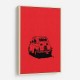 500 In Red Wall Art 500 In Red Wall Art