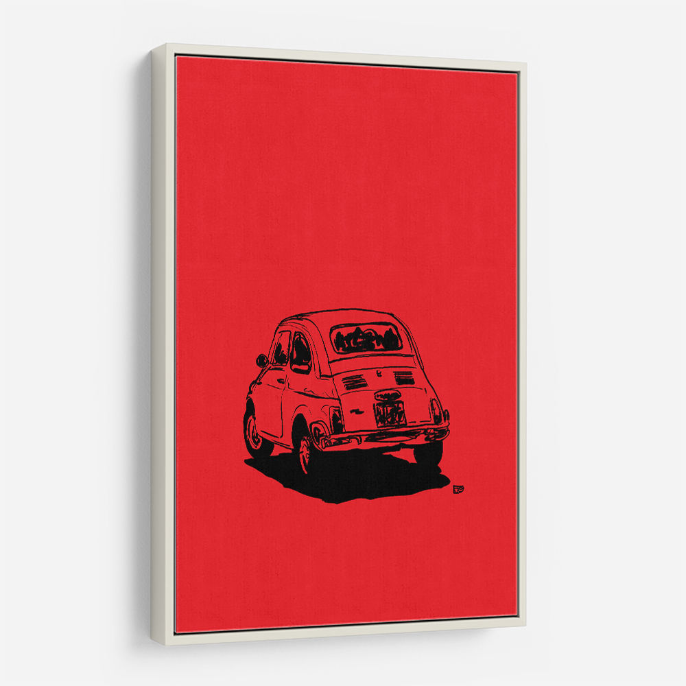 500 In Red Wall Art 500 In Red Wall Art