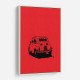500 In Red Wall Art 500 In Red Wall Art