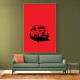 500 In Red Wall Art 500 In Red Wall Art