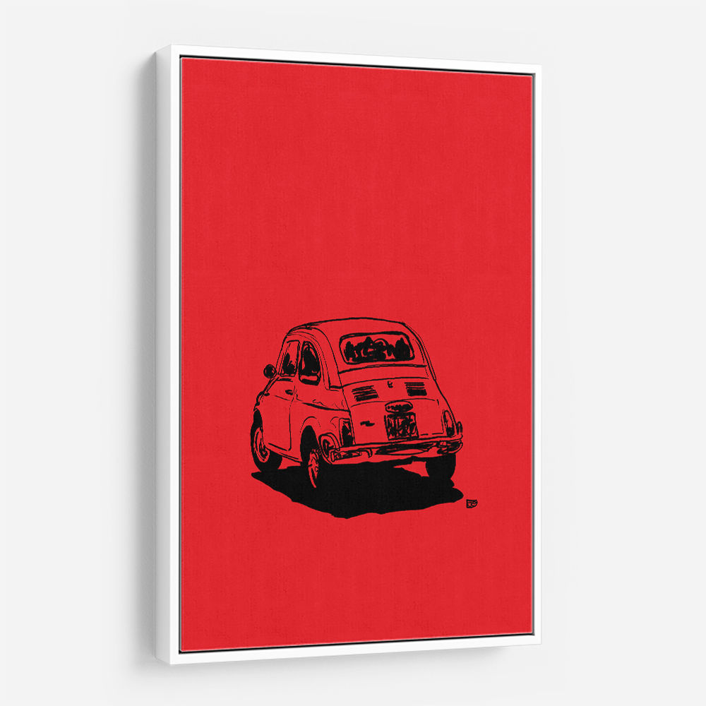500 In Red Wall Art 500 In Red Wall Art