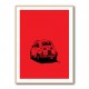 500 In Red Wall Art 500 In Red Wall Art