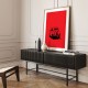 500 In Red Wall Art 500 In Red Wall Art