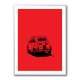 500 In Red Wall Art 500 In Red Wall Art