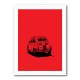 500 In Red Wall Art 500 In Red Wall Art