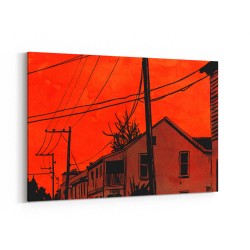 Red Sky Wall Art