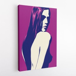 Purple Red Wall Art