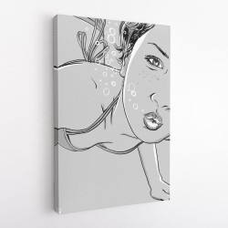 Underwater Kiss Wall Art